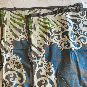 Anthropologie King Duvet & 2 Euro Shams